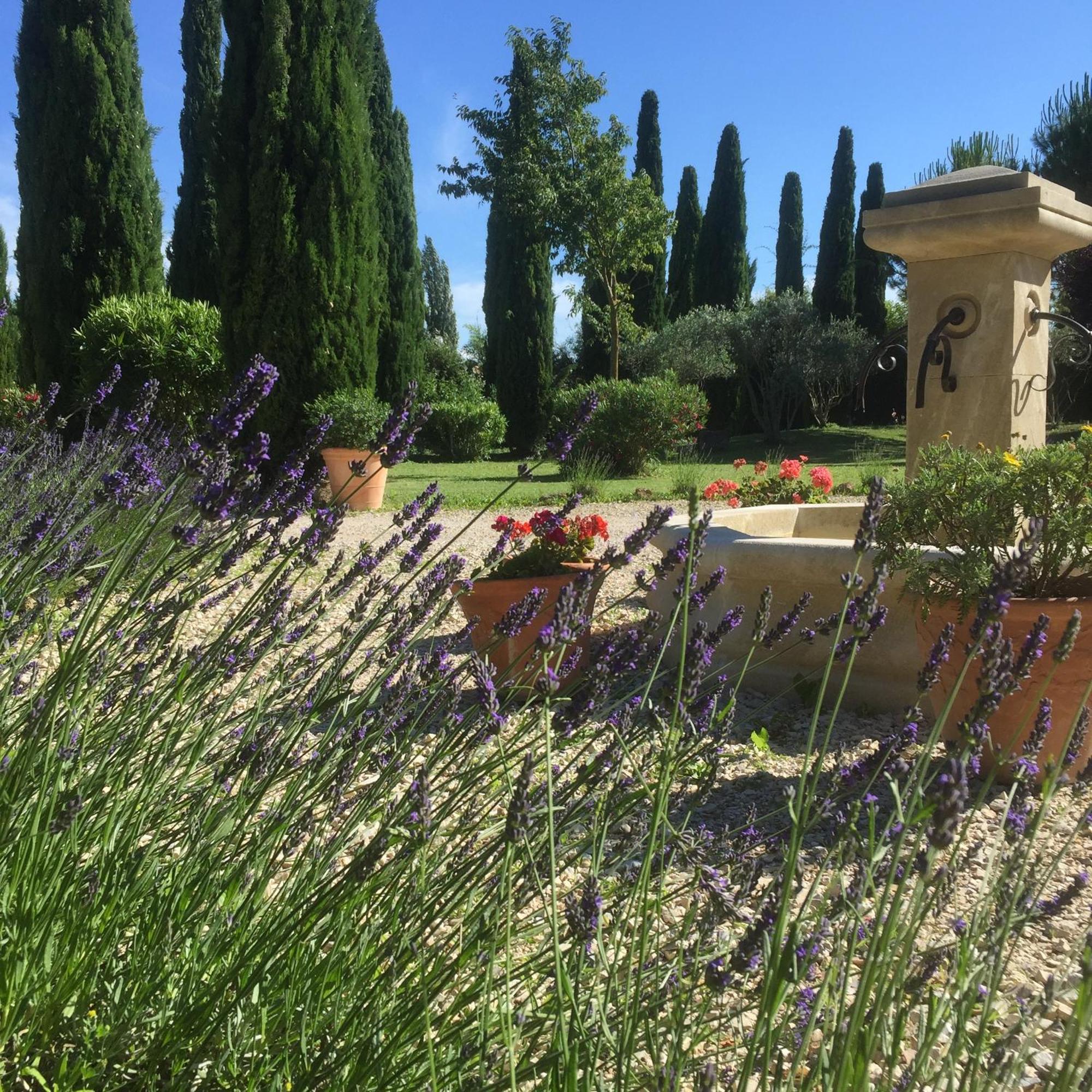Fontaine Des Magnarelles Hotell Althen-des-Paluds Eksteriør bilde